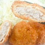 「サクッとやわらか・極上ヒレかつ」はチキンナゲットのようなかなりやわらかめのフワッとした食感