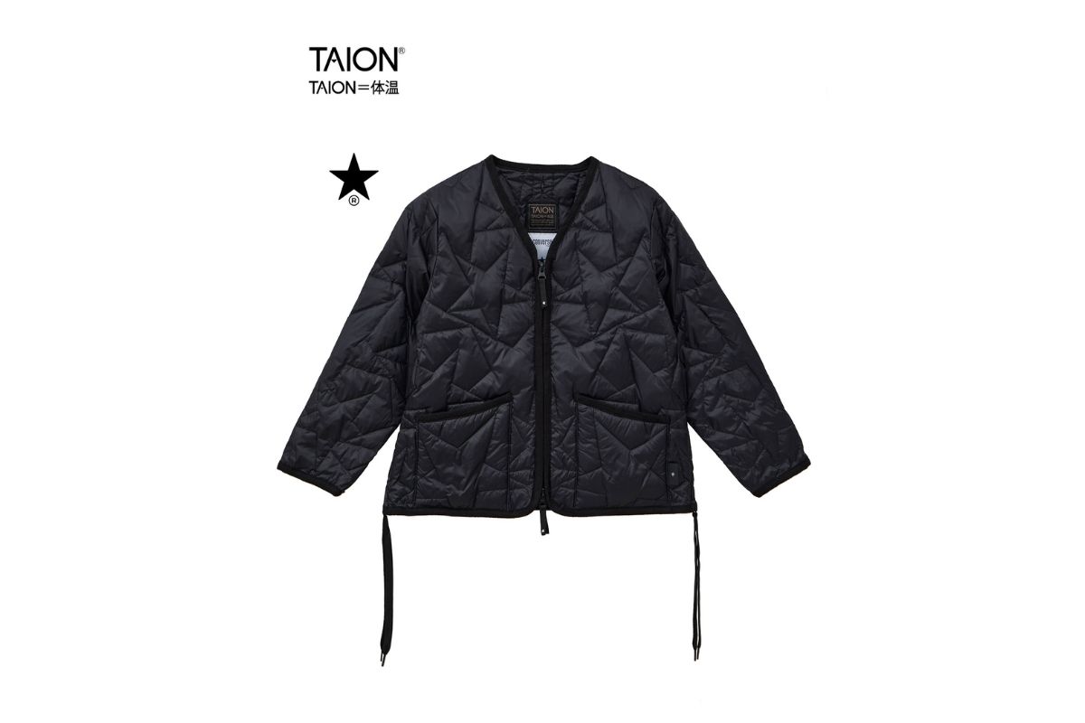 コンバース トウキョウ×タイオン「MILITARY STAR★QUILTING JACKET（KIDS）」￥16,500