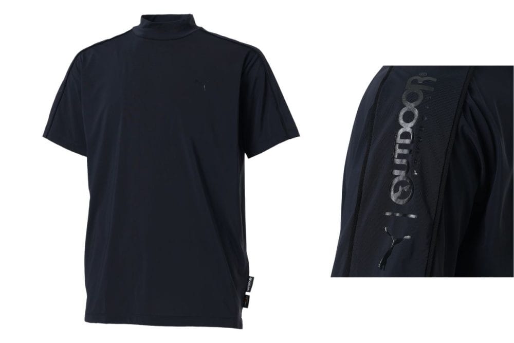 コブラプーマゴルフ「ゴルフ プーマ×アウトドアプロダクツ モックネック」￥12,650