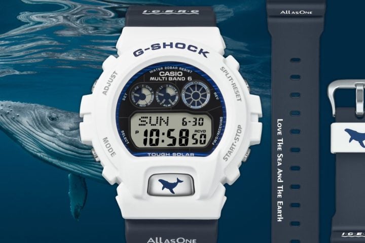 「G-SHOCKの大人気シリーズ」今度の“イルクジ”はザトウクジラとスナメリ！ICERCJapanと協業した新作が登場