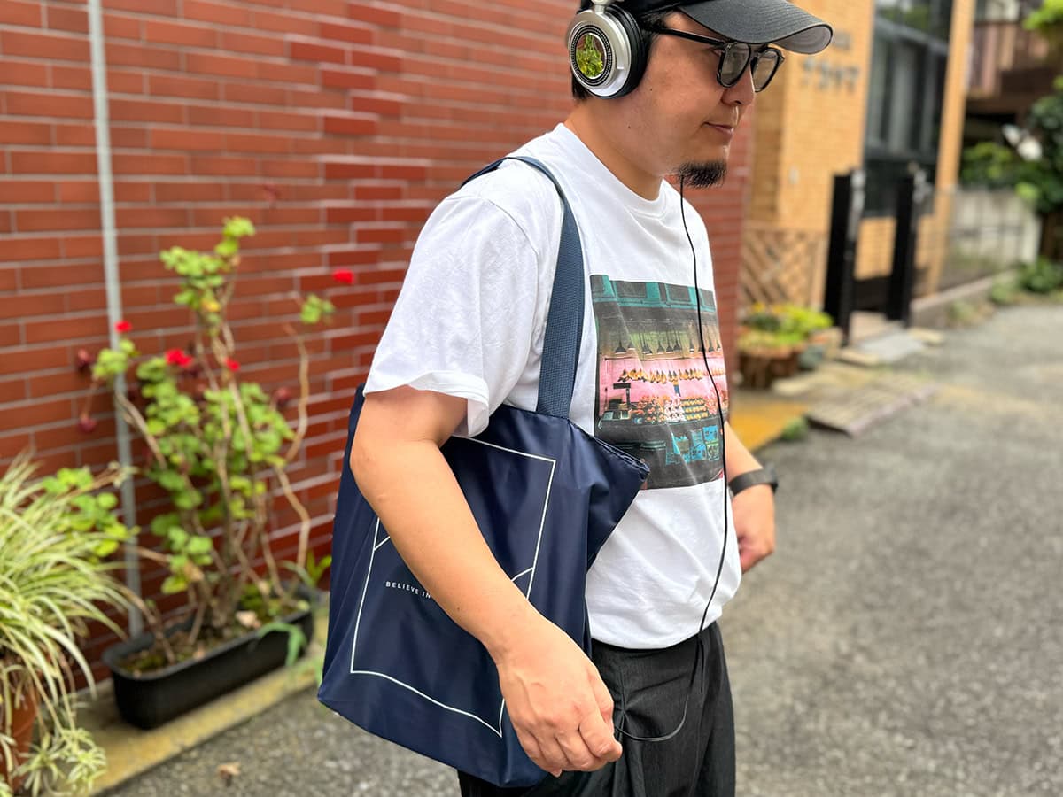 音楽好きには最適なバッグ