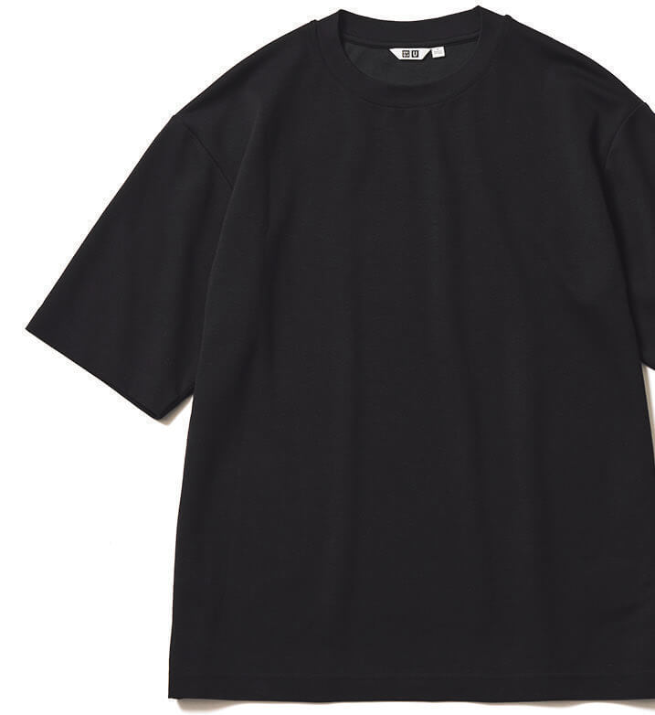 ユニクロ　エアリズムコットン オーバーサイズ Tシャツ/5分袖