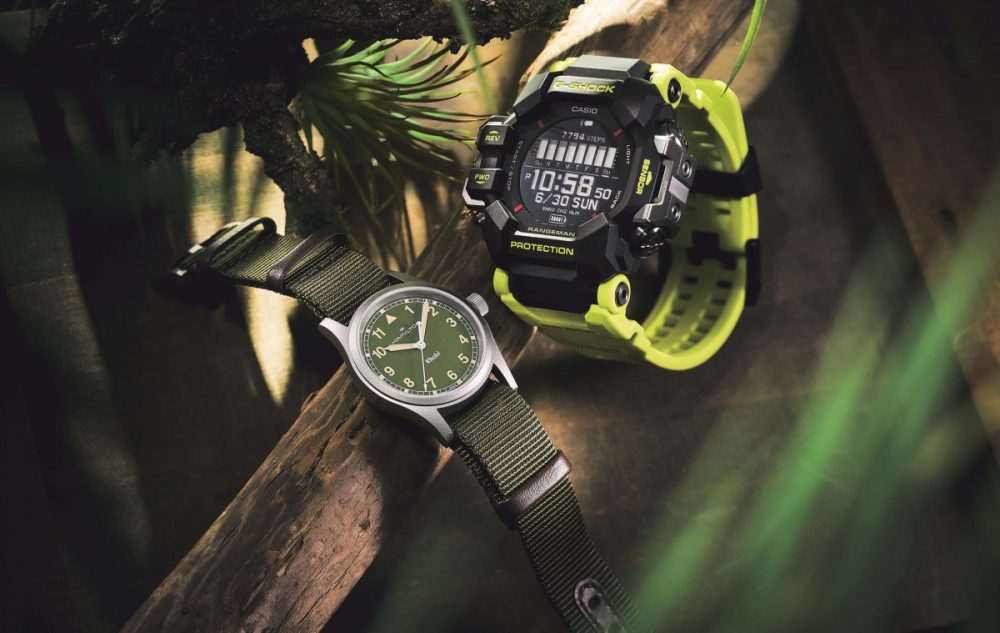 G-SHOCK＆ハミルトンの“最新フィールドウォッチ”2傑