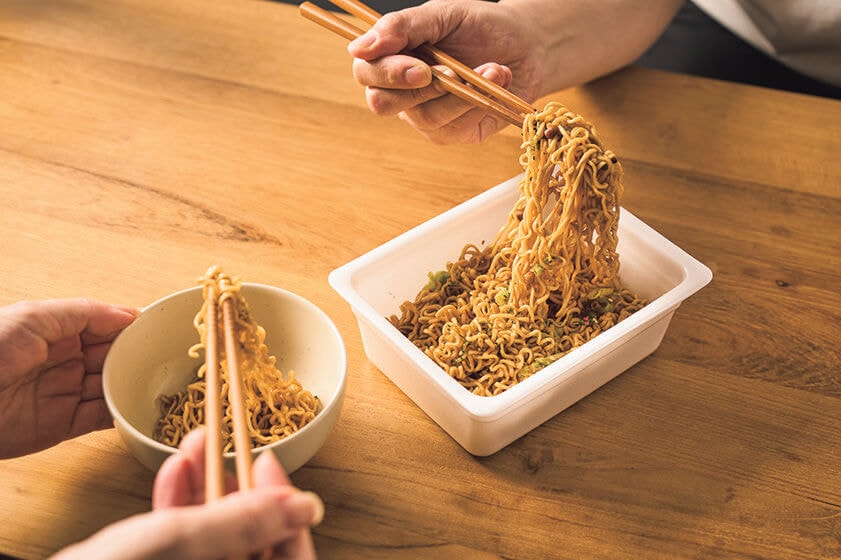 トリビア02.ブランド名の由来は“仲良く食べてほしい”