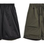 タイオン ノンダウン マウンテン リバーシブル ショーツ　「ブラック×ダークオリーブ」