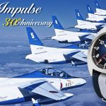 【ブルーインパルス T-4運用30周年】ケンテックスの限定モデルは「逆さの５」を採用したミリタリー仕様！