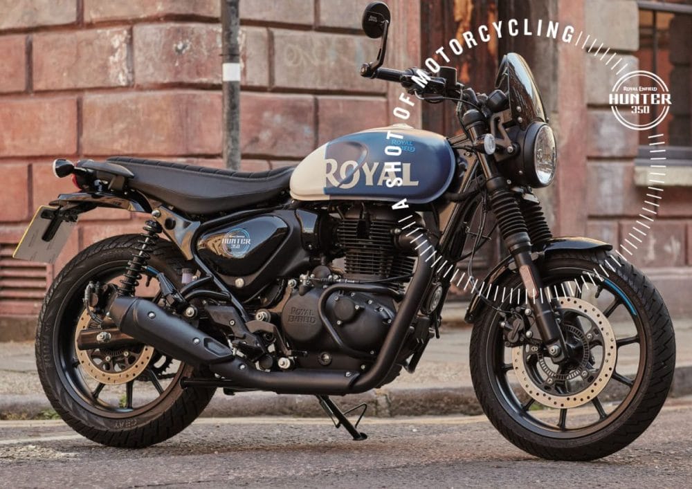 ロイヤルエンフィールドの軽快な走りを楽しむことができるスタイリッシュなロードスターモデル「HUNTER 350」