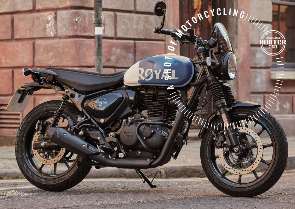 ロイヤルエンフィールドの軽快な走りを楽しむことができるスタイリッシュなロードスターモデル「HUNTER 350」