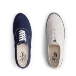 スペリー「CLASSIC CVO JM UNISEX SNEAKER」各￥23,100／2色展開（ネイビー、ホワイト）