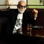 ショット×ゴッドファーザー「ドン・コルレオーネ Tシャツ」￥13,200／3色展開（ブラック、グレー、ホワイト）