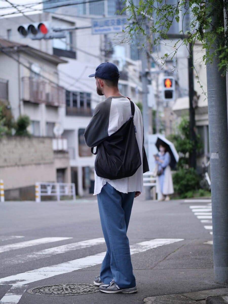 ジュライ・ナイン「HIGH! STANDARD別注パースショルダーバッグ L」￥14,300