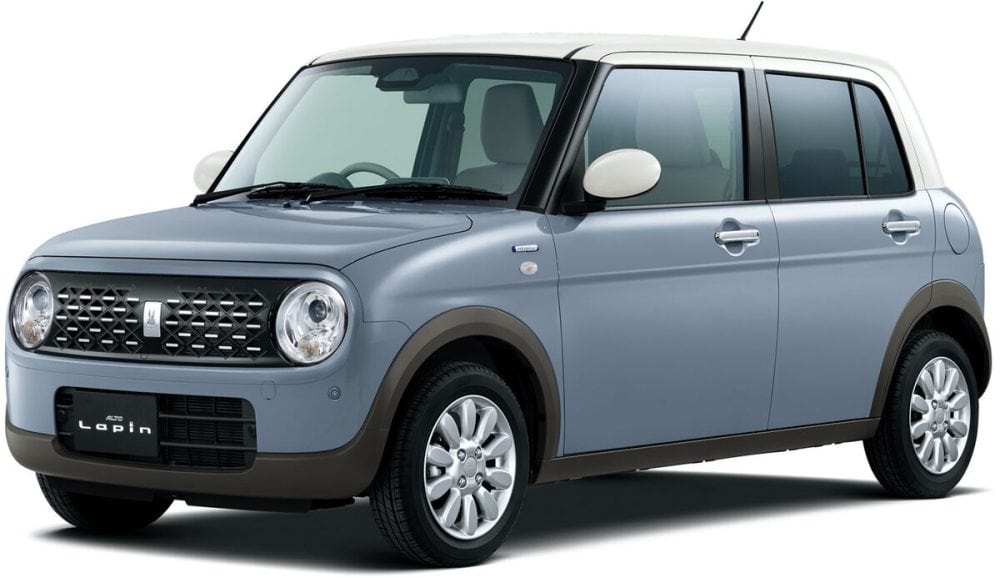 スズキの軽乗用車「アルト ラパン」「アルト ラパンLC」が一部改良