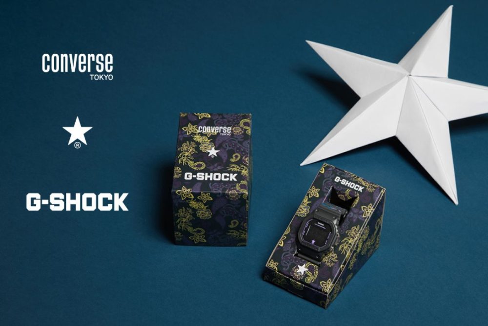 【コンバース トウキョウ10周年】G-SHOCK別注モデルがアニバーサリーイヤーを飾る！