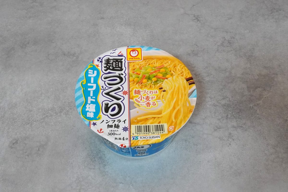 東洋水産
マルちゃん 麺づくり シーフード塩味
￥236（税別）
