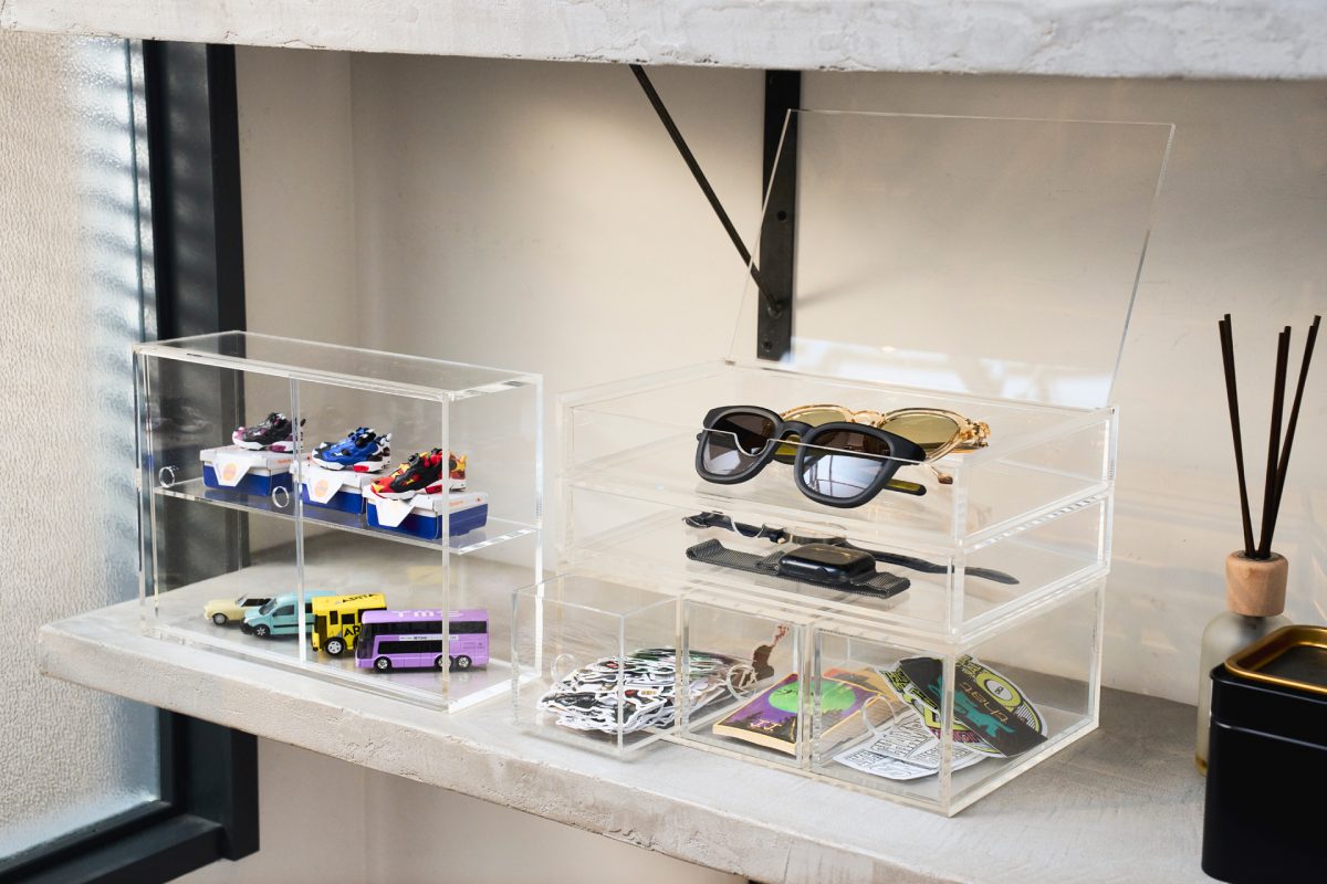 無印良品のコレクションケース