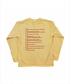 グッドオン×シエラデザインズ「60th ヒストリー L/S ティー」￥10,670