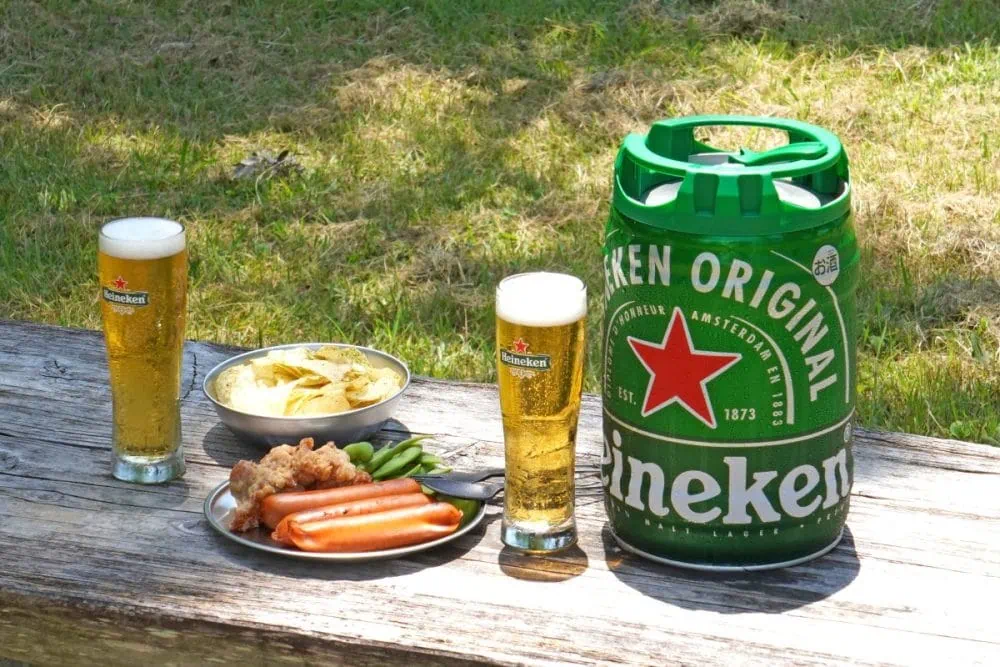 第1位　「これが至高のビール体験…！」BBQも家飲みも最高に盛り上がる！キンキンに冷えた“ハイネケン樽”がこの夏旨すぎてヤバい