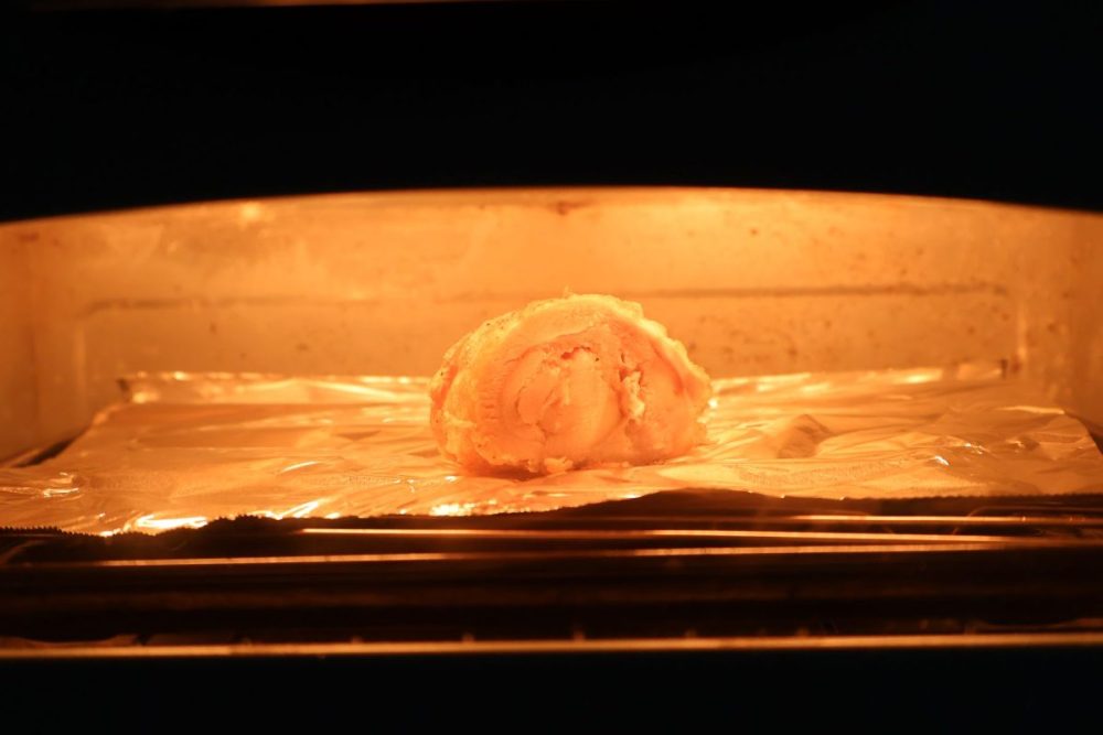 トースターで2～3分加熱するとさらに美味しく