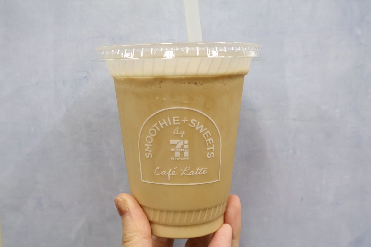 カフェラテスムージーが完成！