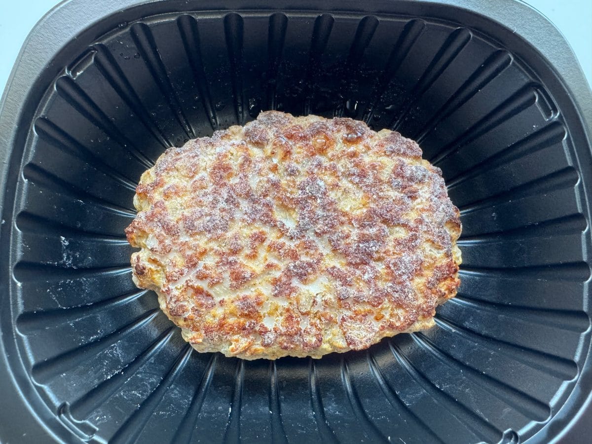 ちょっと小ぶりなハンバーグ