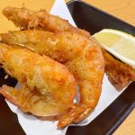 まるごと海老の柚子こしょう天ぷら