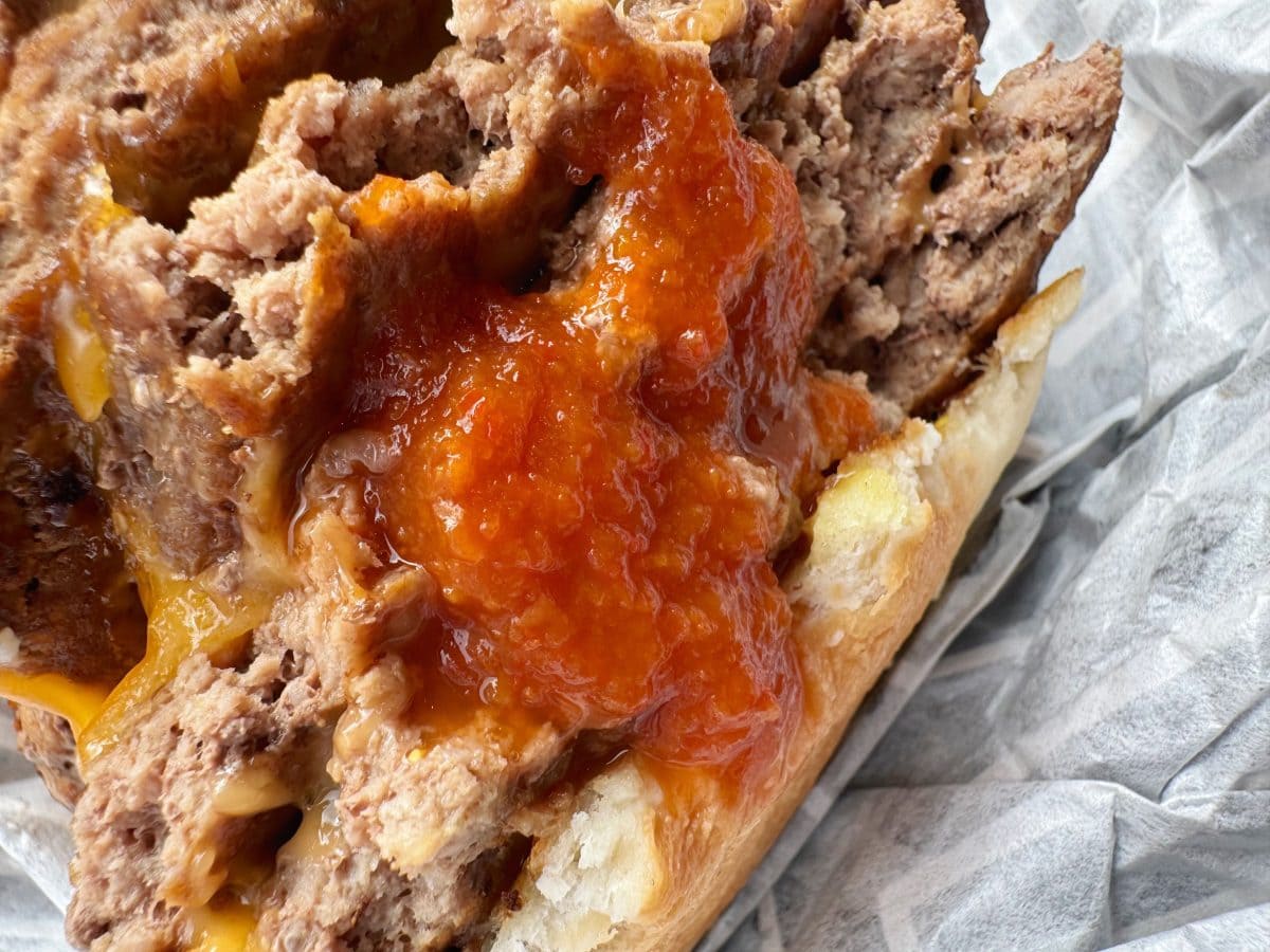 ハンバーガーが一気にアジアンテイストに早変わり