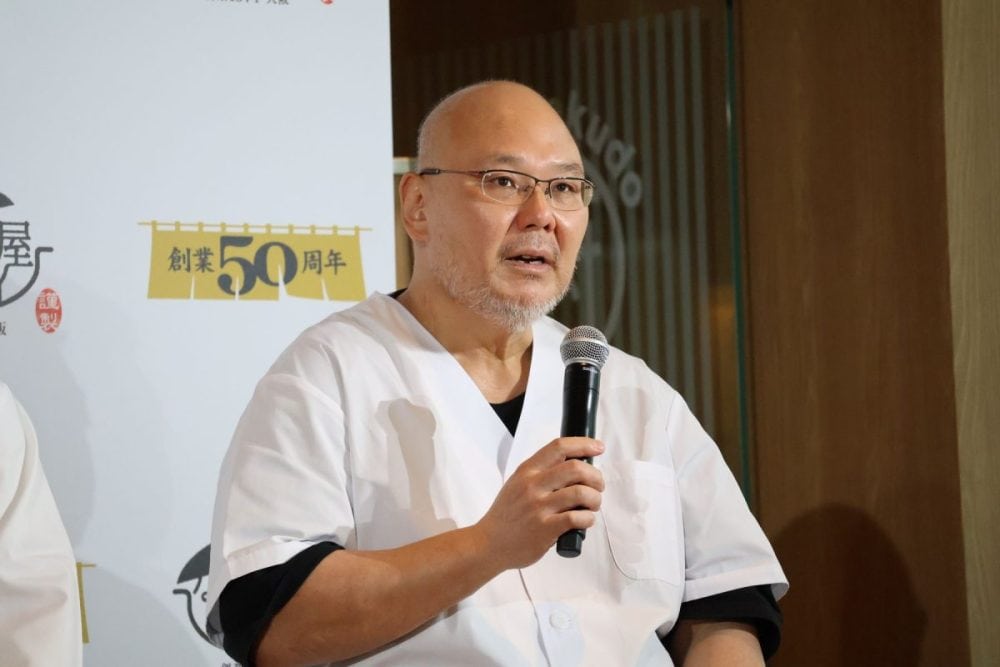 「カドヤ食堂」店主の橘さん
