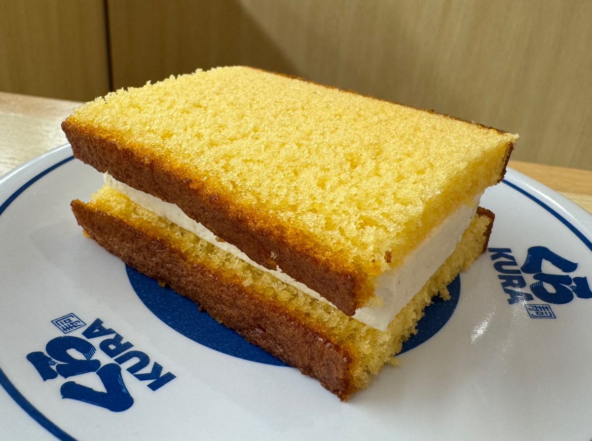 長崎名物カステラアイスサンド