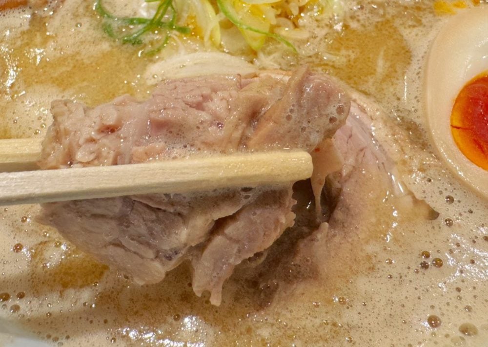 ホロホロと柔らかいバラチャーシュー