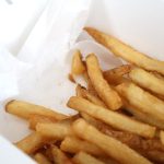 下の方がまだ温かく、食感も良い