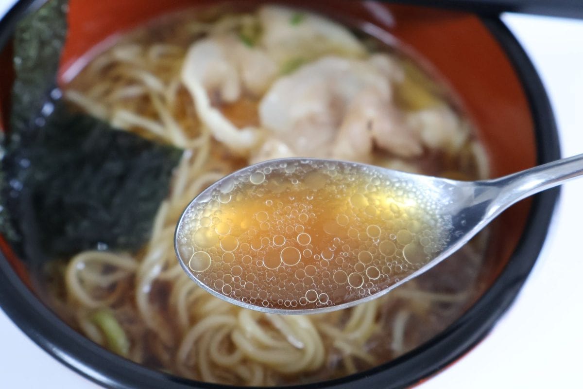 まさに飯田商店のスープの香りと味わいを再現