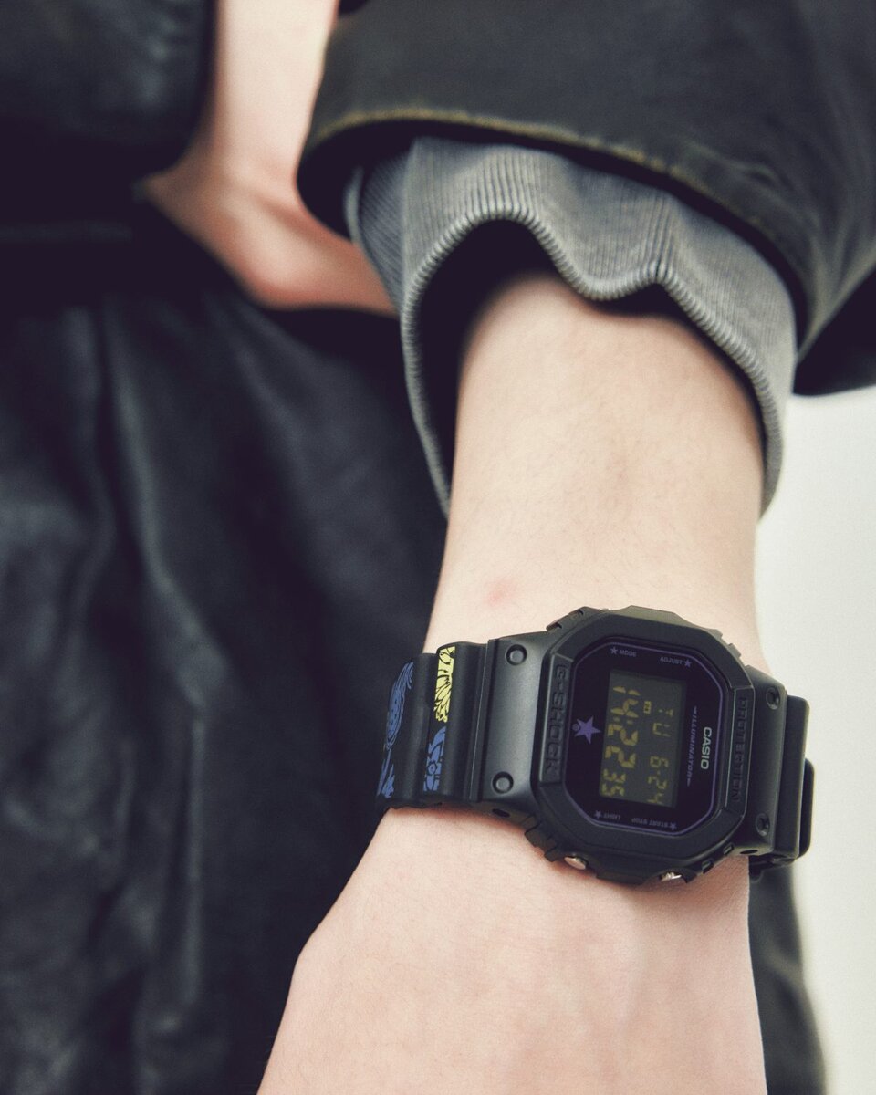 コンバース トウキョウ×G-SHOCK「DW-5600」￥20,900／48.9×42.8×13.4㎜／20気圧防水