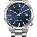 シチズンコレクション「メカニカル TSUYOSA 37㎜」￥66,000／自動巻＋手巻／37.0㎜径／パワーリザーブは約42時間／5気圧防水