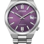シチズンコレクション「メカニカル TSUYOSA 37㎜」￥66,000／自動巻＋手巻／37.0㎜径／パワーリザーブは約42時間／5気圧防水