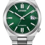 シチズンコレクション「メカニカル TSUYOSA 37㎜」￥66,000／自動巻＋手巻／37.0㎜径／パワーリザーブは約42時間／5気圧防水