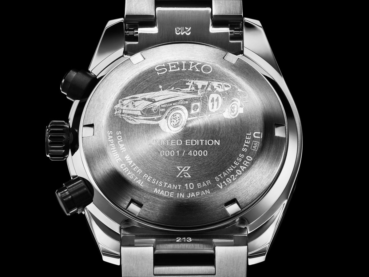 「SBDL121」と「SBDL123」の裏ぶたには総合優勝した「ダットサン240Z」のラリーカーを表現したオリジナルのイラストを採用