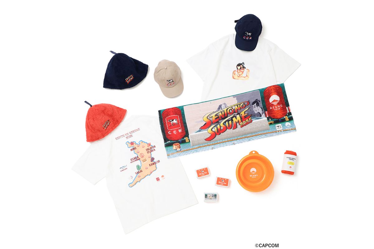 関西のビームス3店舗で開催するポップアップショップにてオリジナルアイテムを販売
