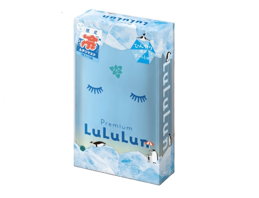 プレミアムルルルン　ひんやりマスク　1枚入り（エッセンス30mL）×5袋　¥1,650（税込み）