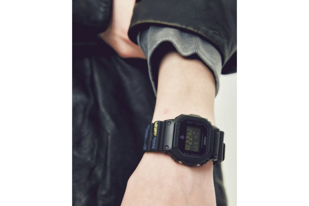 コンバース トウキョウ×G-SHOCK「DW-5600」￥20,900／48.9×42.8×13.4㎜／20気圧防水