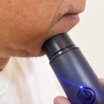 ポータブルシェーバーは広範囲の髭剃りとなるとちょっと苦労しそうです