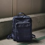 ビームス プラス×ブリーフィング「TA PACK」￥77,000／W29×D14×H40㎝／エアフォースブルー