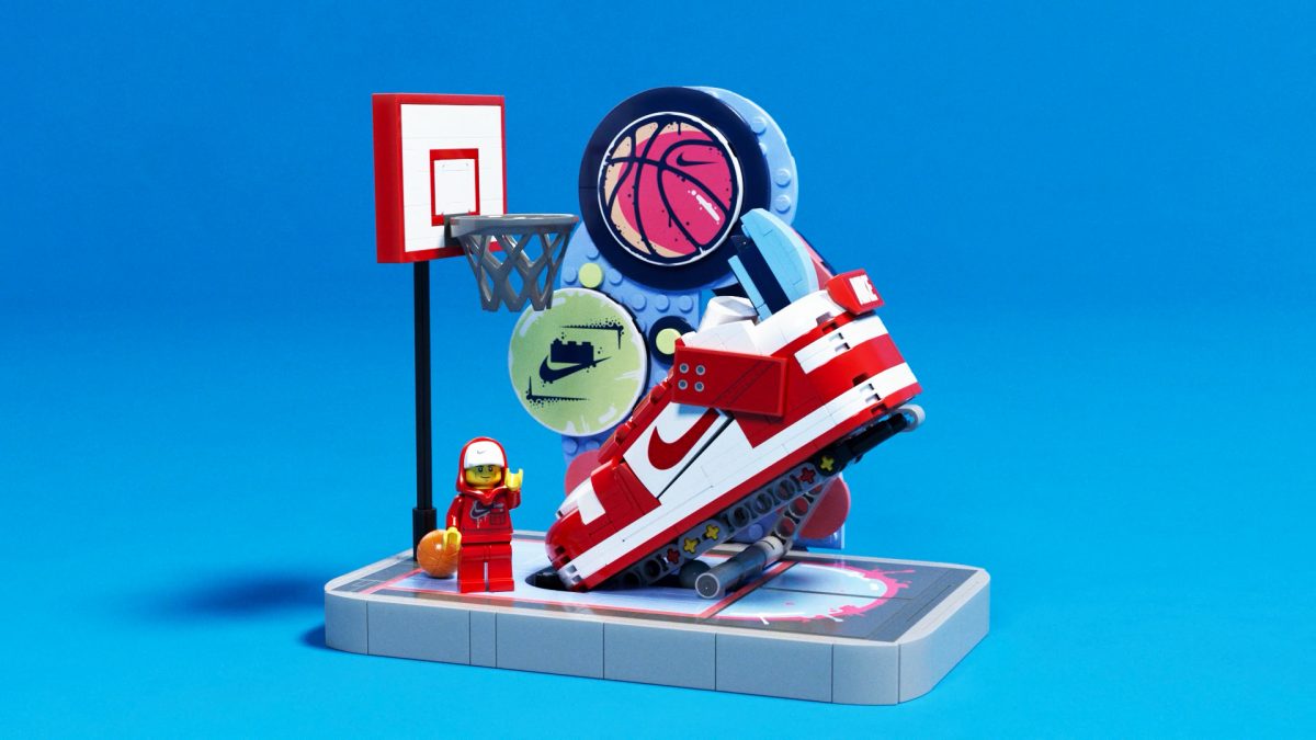 レゴ「レゴ® Nike Dunk Trickshot（43021）」￥5,980／454個／10歳以上