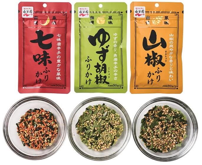 永谷園 風味自慢ふりかけ　「風味豊かな3種類を用意！」