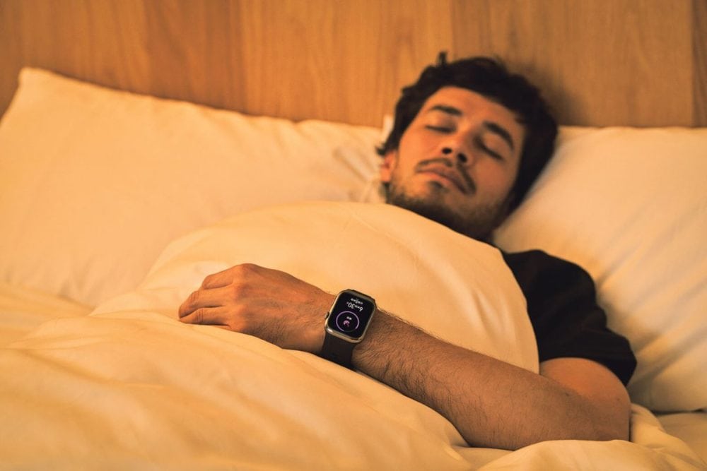 睡眠時もモニタリング