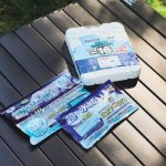キャプテンスタッグ　上：氷点下スーパーコールドパック（M）（UE-3021） 　左：抗菌 クールタイムダブル（M）（UE-6910）　下：スーパークールタイム（M）（UE-6908）