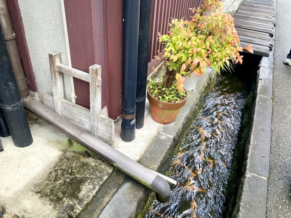 岐阜、郡上八幡の町並み