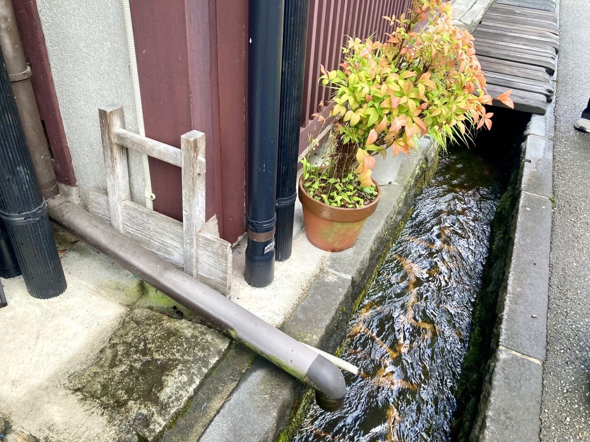 岐阜、郡上八幡の町並み