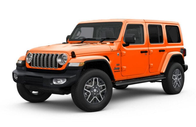 ジープ ラングラーに、鮮やかなオレンジのボディカラーの限定車「アンリミテッド サハラ ホセ」が登場