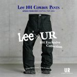 アーバンリサーチ「別注Lee 101 COWBOYPANTS（MEN）」￥16,500／2色展開