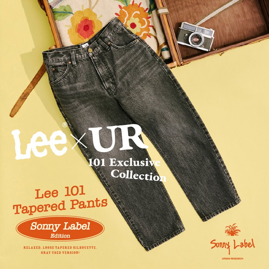 アーバンリサーチサニーレーベル「別注Lee 101 TAPERED PANTS」￥12,650